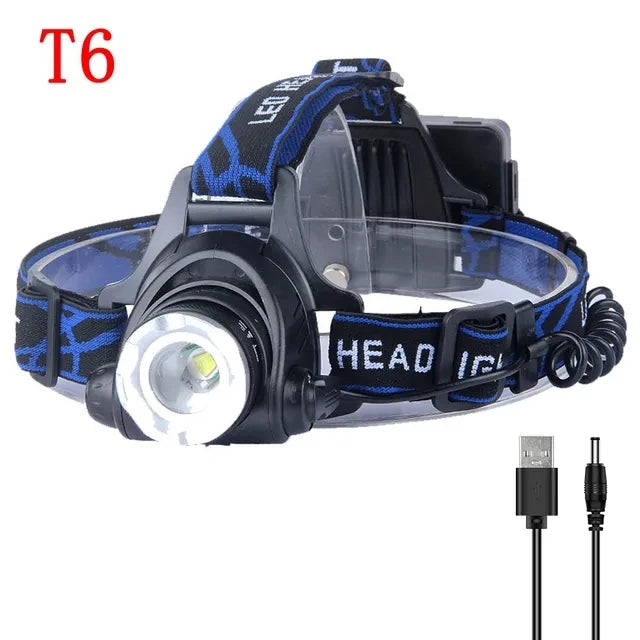 Linterna Frontal Led Recargable- Explora Sin limites
