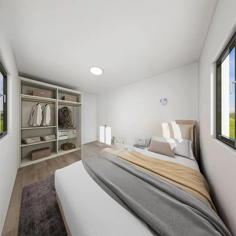 YG Customized Custom 20Ft 40Ft Expandable Container Prefabricated House 5 Bedroom Sale Prefab Granny Flat Portable Home Casa Por