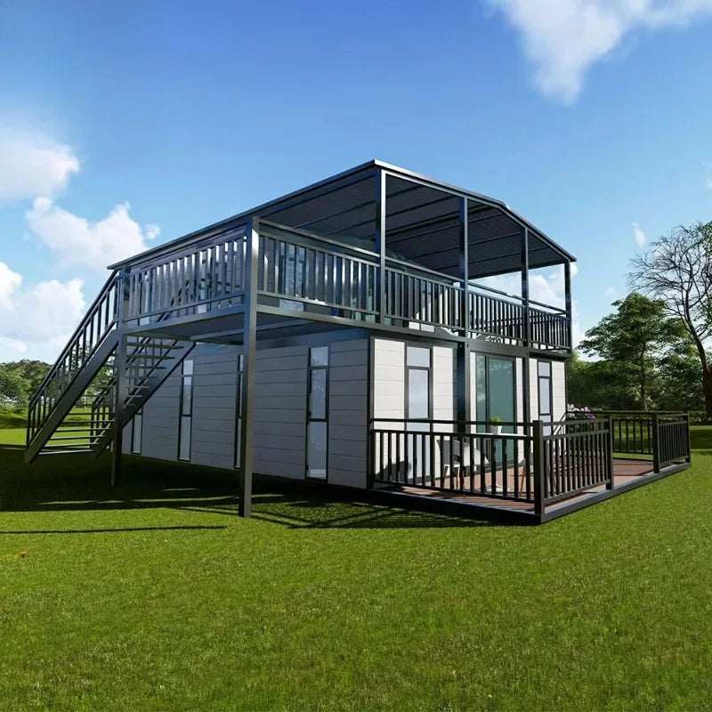 YG Customized Custom 20Ft 40Ft Expandable Container Prefabricated House 5 Bedroom Sale Prefab Granny Flat Portable Home Casa Por