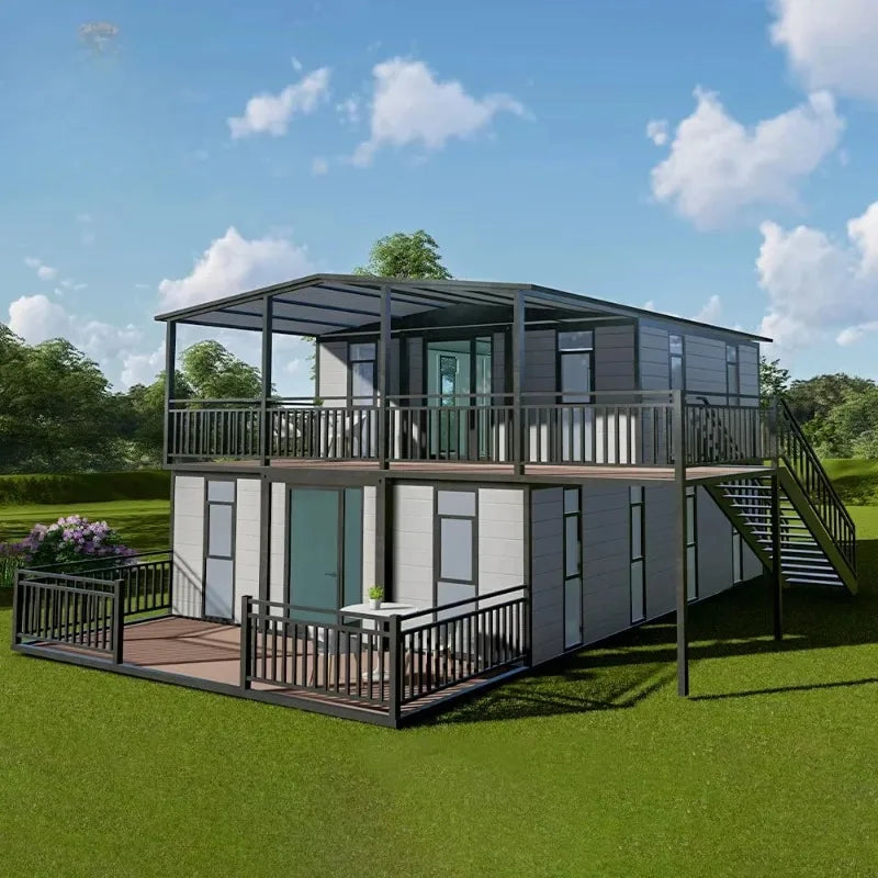 YG Customized Custom 20Ft 40Ft Expandable Container Prefabricated House 5 Bedroom Sale Prefab Granny Flat Portable Home Casa Por