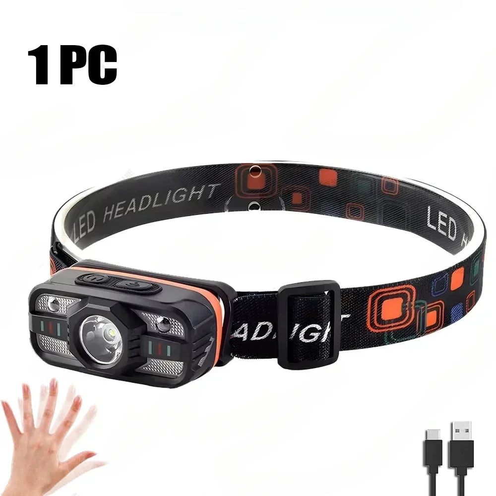 Linterna Frontal Led Recargable- Explora Sin limites