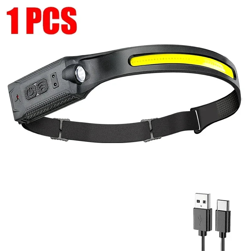 Linterna Frontal Led Recargable- Explora Sin limites